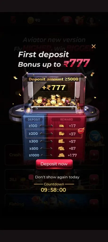 Dream55 online game dashboard with rewards and account features